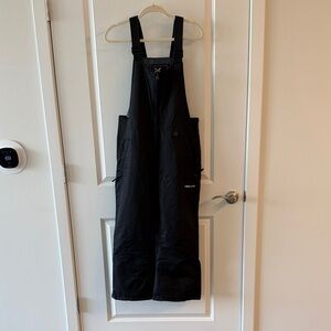 Black Women's Ski Bib